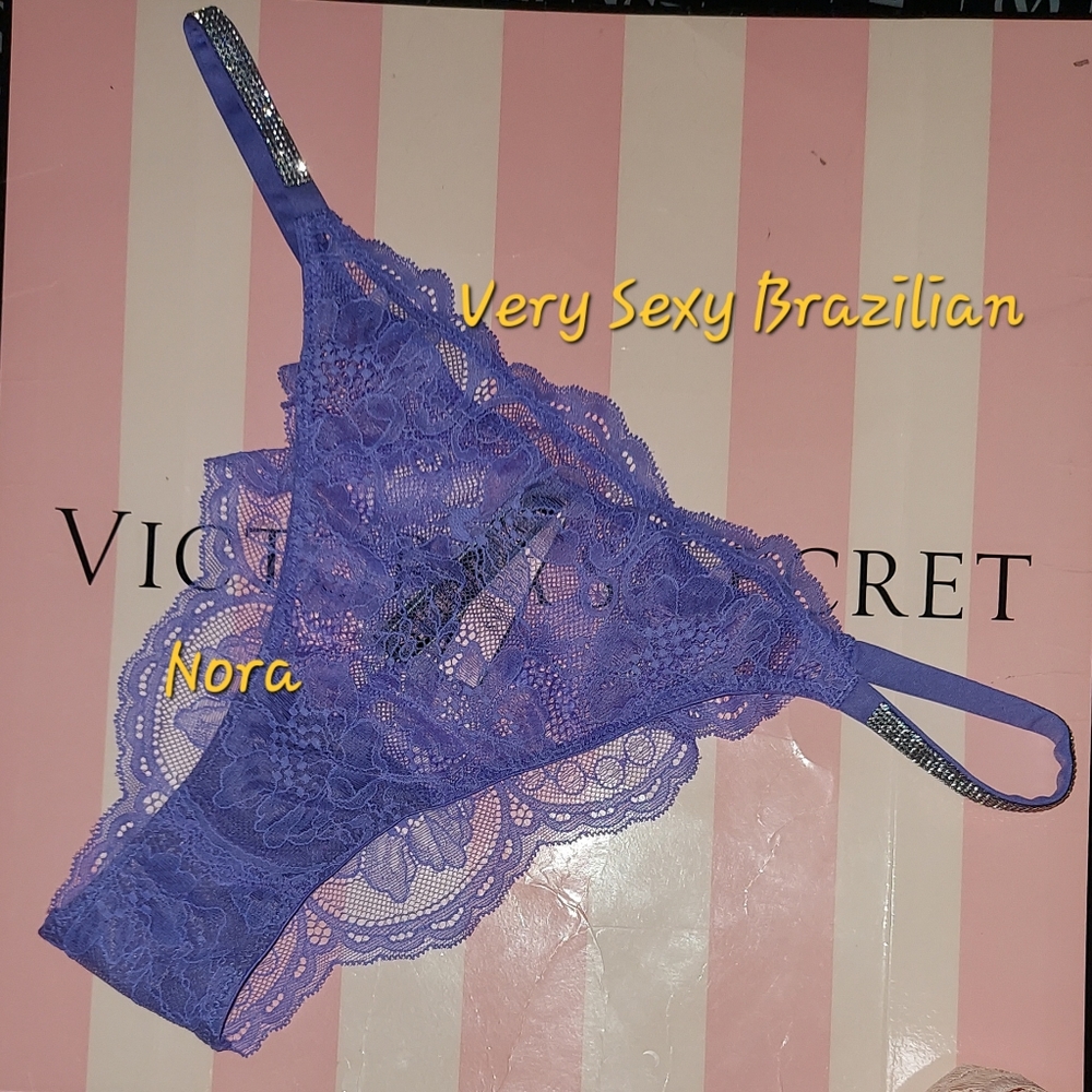 Victoria secret Shine strap Panties set size Large NWT - Picture 9 of 16